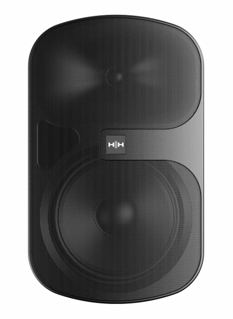 HH ELECTRONICS TNI-W8-BK 8 INCH WALL-MOUNT SPEAKER-MOUNTING BRACKET- 70/100V- BLACK