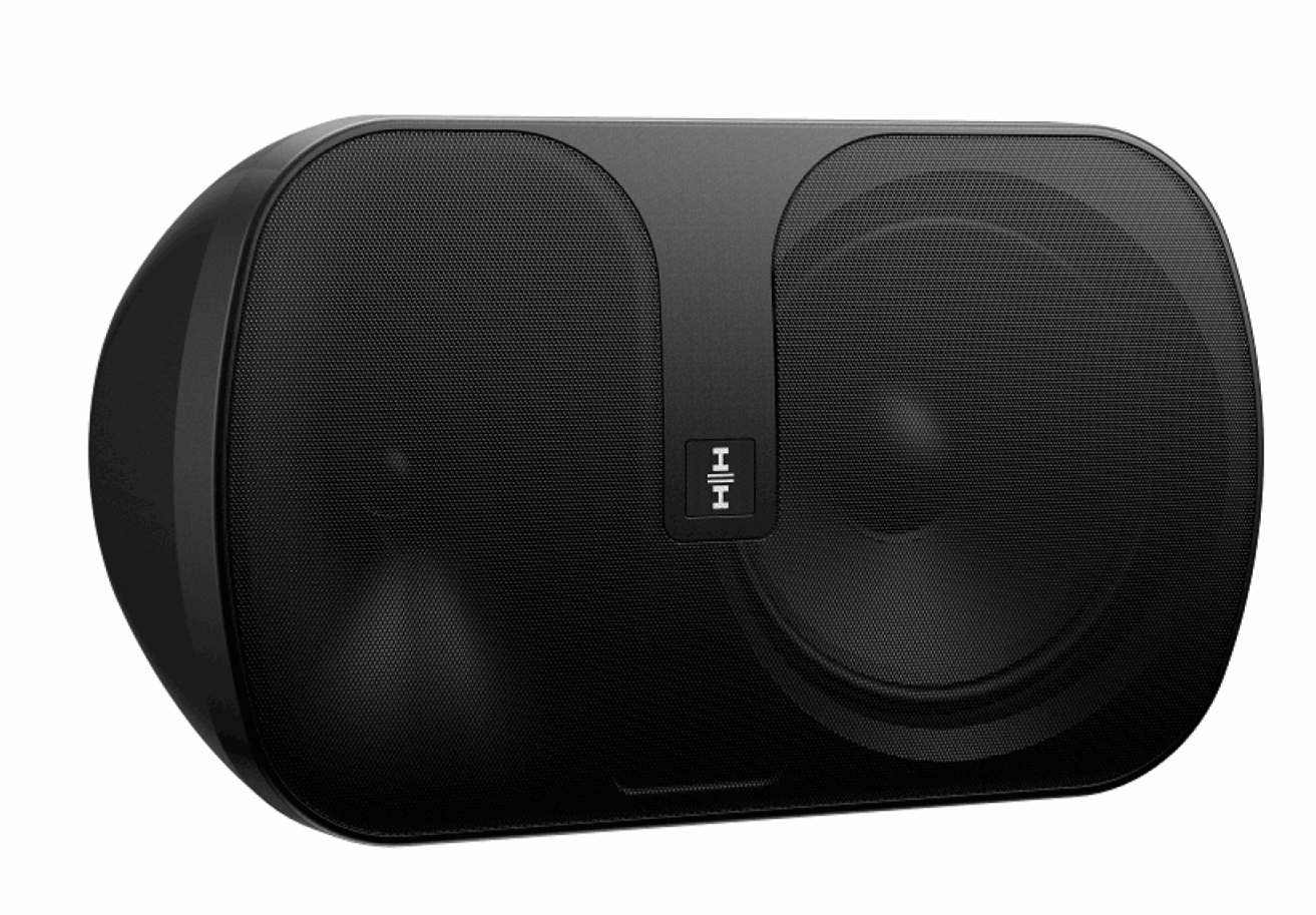 HH ELECTRONICS TNI-W8-BK 8 INCH WALL-MOUNT SPEAKER-MOUNTING BRACKET- 70/100V- BLACK