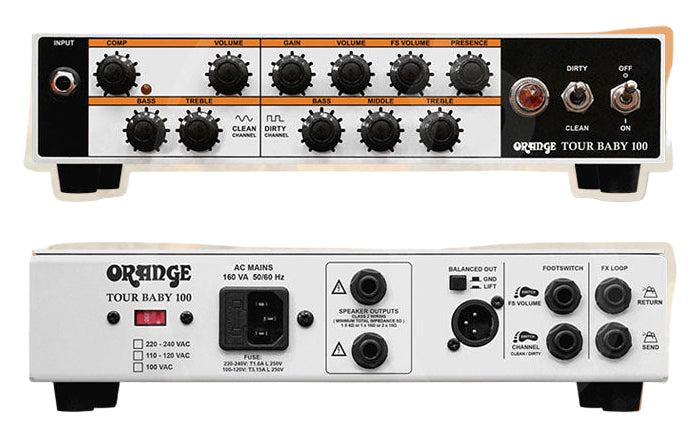 Orange Tour Baby 100-watt Amplifier Head | Zoso Music Sdn Bhd