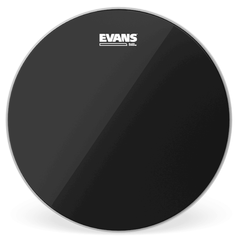 Evans Black Chrome Drumhead | Zoso Music Sdn Bhd