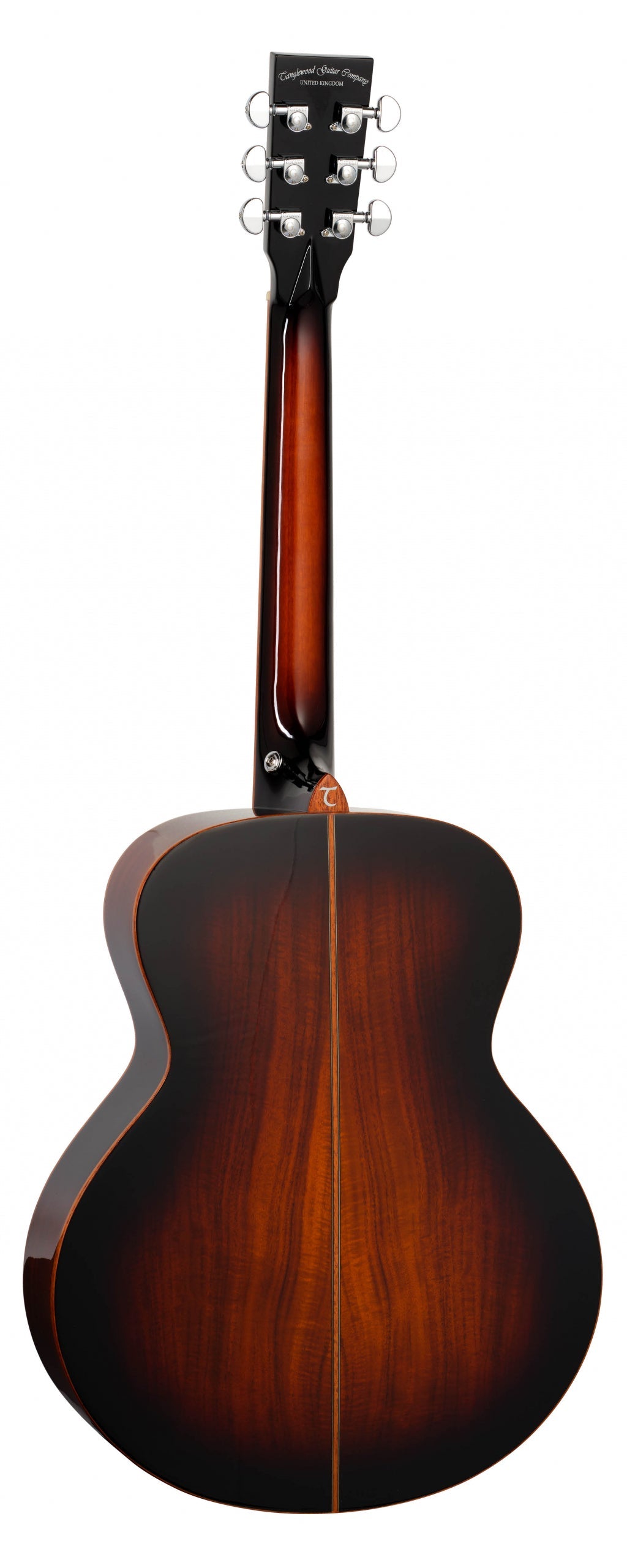 Tanglewood TWX1EK Mini Folk with Premium Plus EQ System All Figured Koa - Autumn Burst Gloss