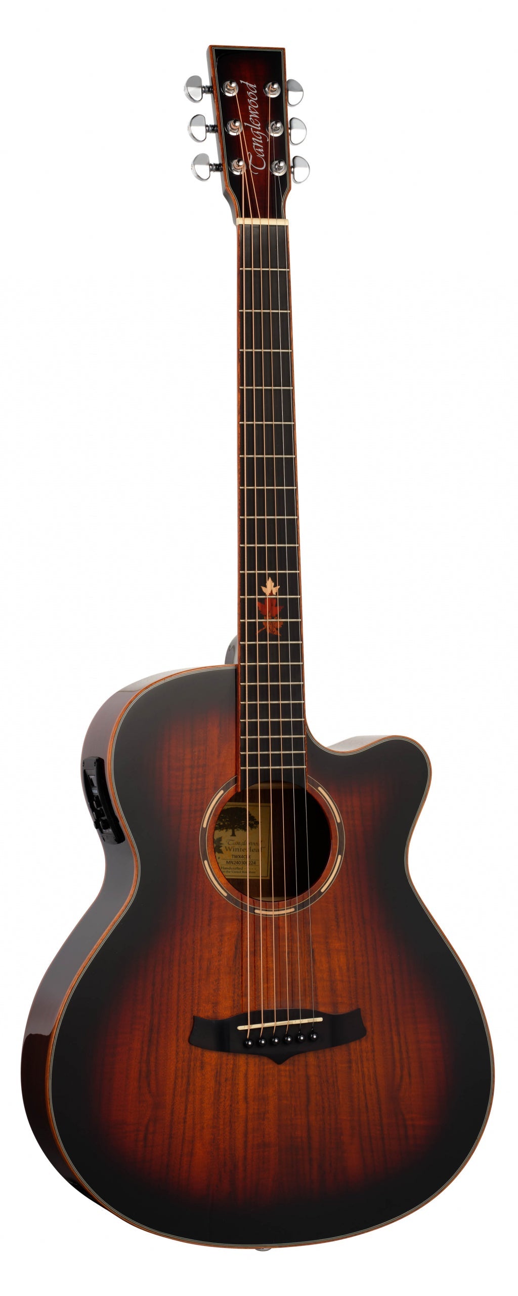 Tanglewood TWX4CEK Koa Winterleaf Exotic Electro Acoustic in Autumn Burst Gloss