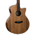 Tanglewood TWX6CEBW Venetian Cutaway with Premium Plus EQ System All Figured Black Walnut Solid Top - Gloss