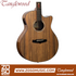 Zoso Music Tanglewood TWX6CEBW acoustic-electric guitar with figured black walnut top and venetian cutaway body