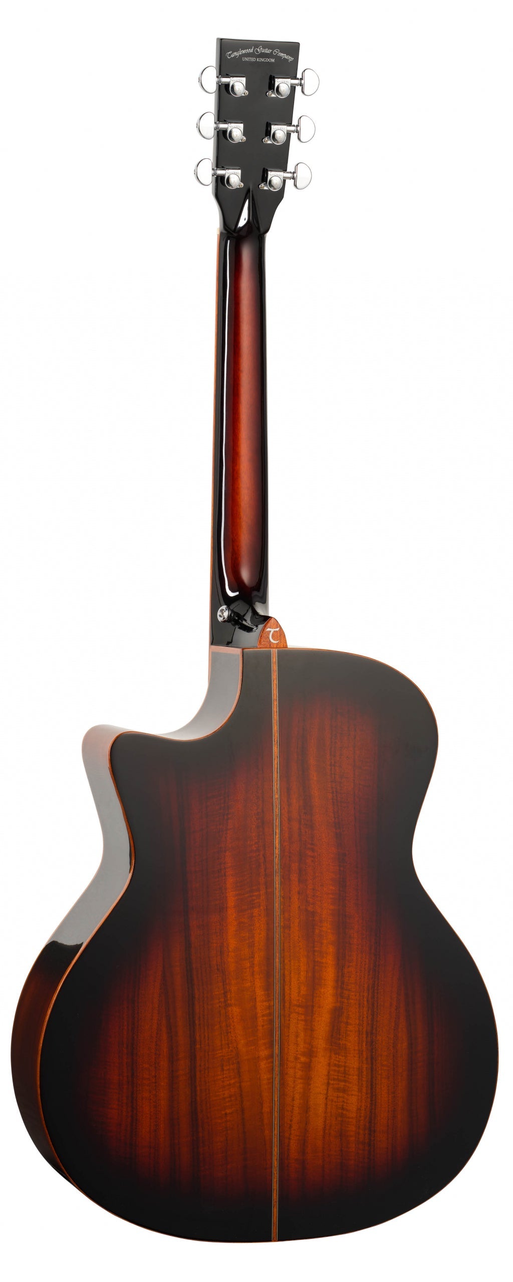 Tanglewood TWX6CEK Venetian Cutaway with Premium Plus EQ System All Figured Koa - Autumn Burst Gloss
