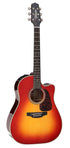 TAKAMINE CP6SSDC CUSTOM PRO SERIES SLOPED SHOULDER DREADNOUGHT CUTAWAY ACOUSTIC-ELECTRIC GUITAR, CHERRY SUNBURST, CTP-3 PREAMP & HARD CASE (MADE IN JAPAN) |  TAKAMINE |  ACOUSTIC GUITAR |  Zoso Music