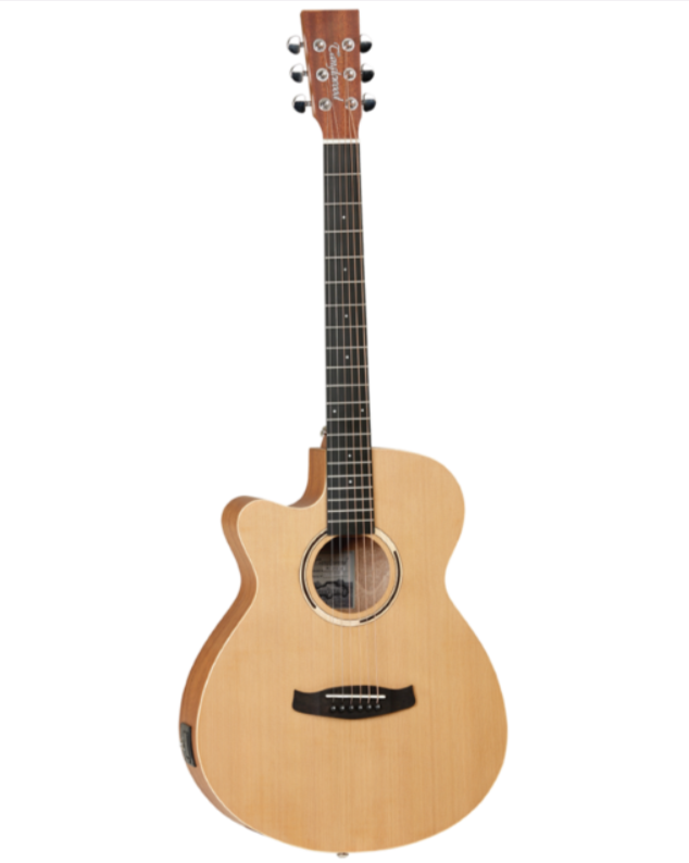 Tanglewood TR4 CE LH Roadster II Super Folk Cutaway Left-Handed Acoustic-Electric Guitar