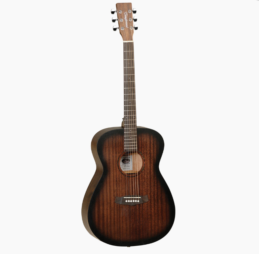 Tanglewood TWCR O LH Crossroads Orchestra Left-Handed Best Beginner Acoustic Guitar for Starters, Whiskey Burst |  TANGLEWOOD |  ACOUSTIC GUITAR |  Zoso Music