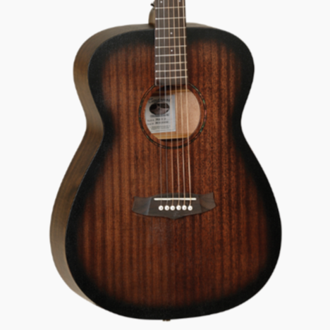 Tanglewood TWCR O LH Crossroads Orchestra Left-Handed Best Beginner Acoustic Guitar for Starters, Whiskey Burst | Zoso Music Sdn Bhd