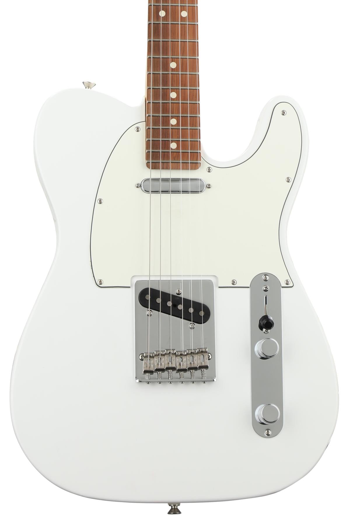 Fender Player Telecaster Electric Guitar, Pau Ferro FB, Polar White