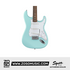 Squier Debut Series Stratocaster Electric Guitar, Laurel FB, Daphne Blue |  SQUIER BY FENDER |  ELECTRIC GUITAR |  Zoso Music