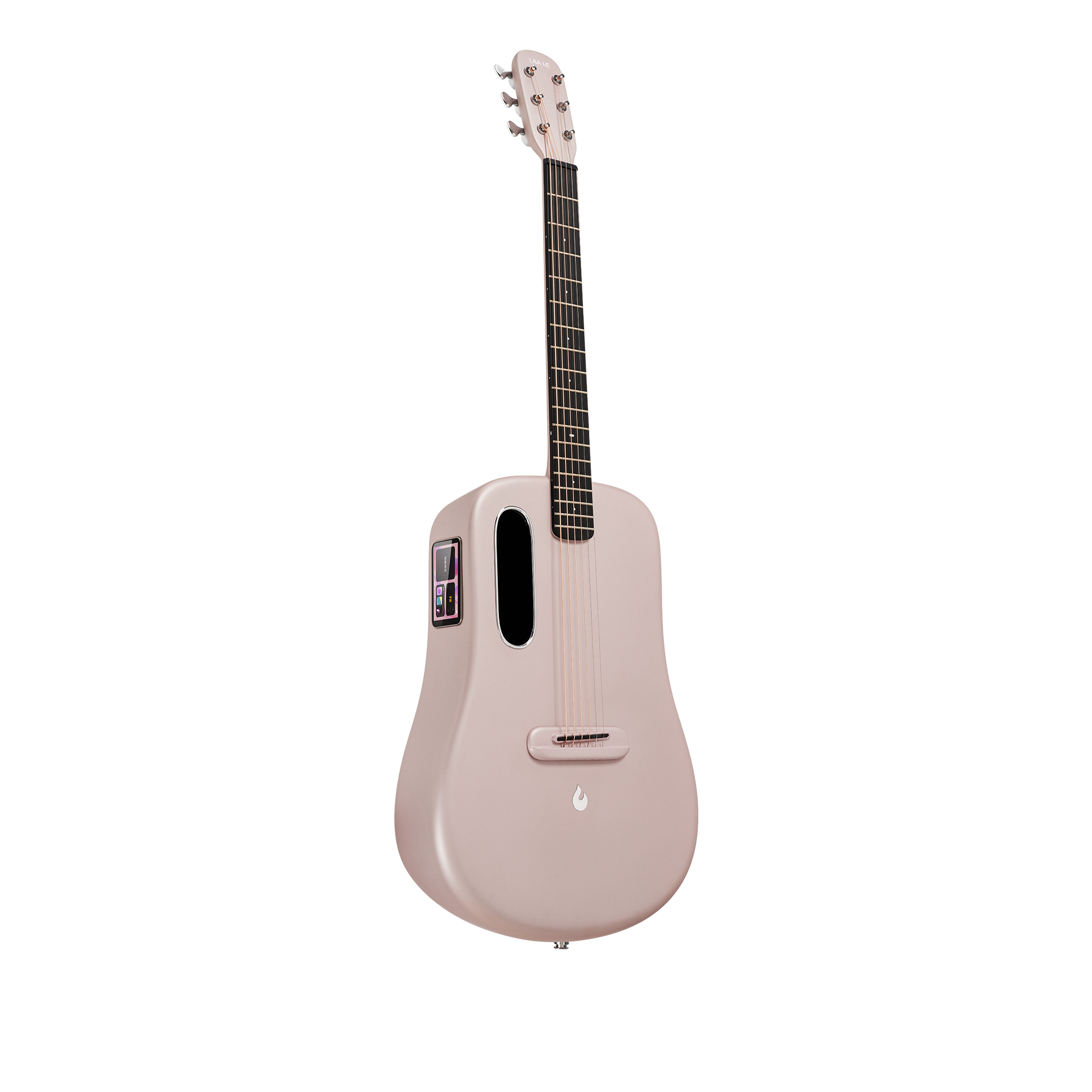 Lava Me 3 38inch Carbon Fiber Smart Guitar with Space Bag - Pink