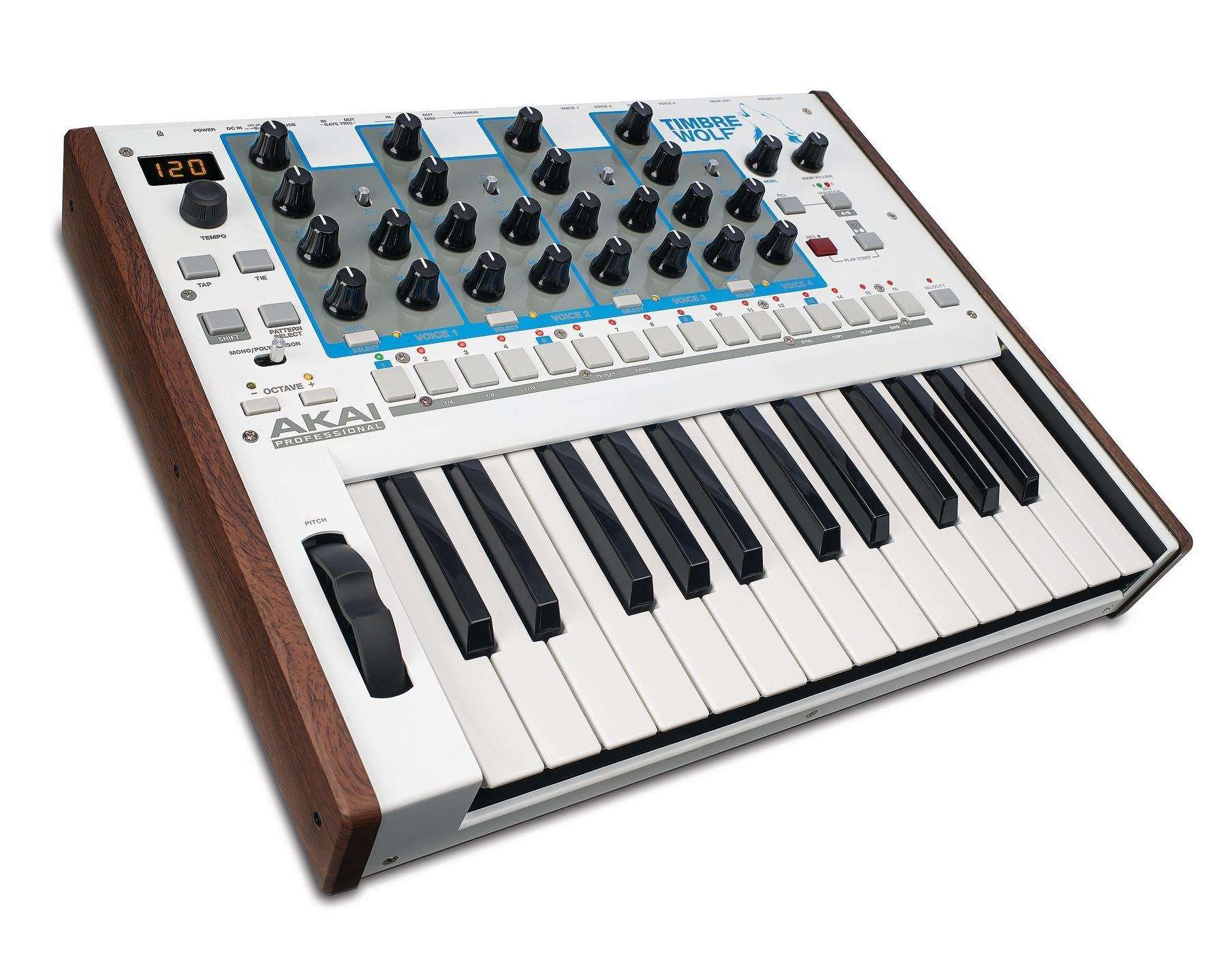 Akai Professional Timbre Wolf Analog 4-voice Polyphonic Synthesizer | AKAI PROFESSIONAL , Zoso Music