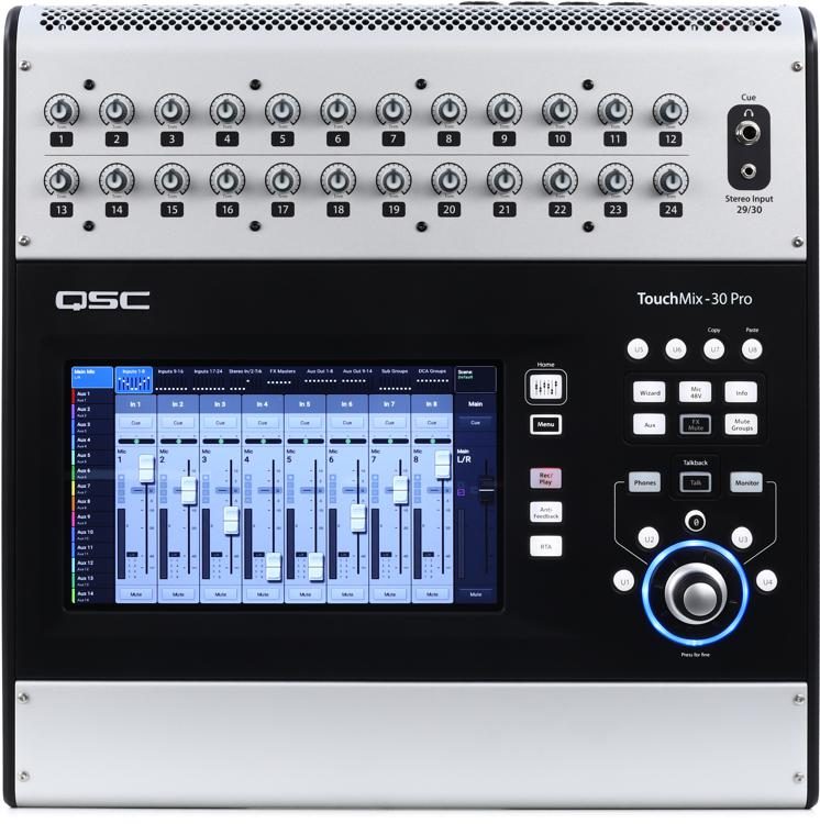 QSC TouchMix-30 Pro 32-channel Touchscreen Digital Mixer |  QSC |  MIXER-DIGITAL |  Zoso Music