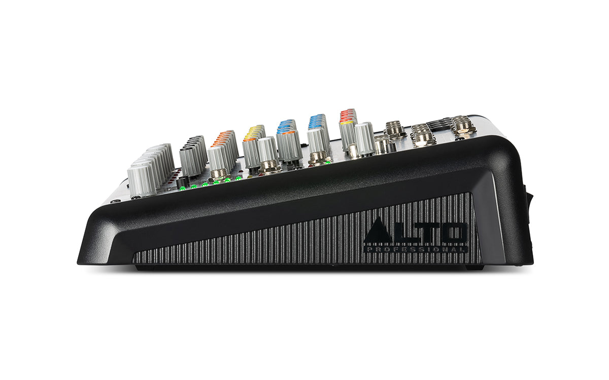 Alto Professional TrueMix 800 FX Portable 8-Channel Compact Mixer with USB and Alesis MultiFX |  ALTO PROFESSIONAL |  MIXER-ANALOG |  Zoso Music