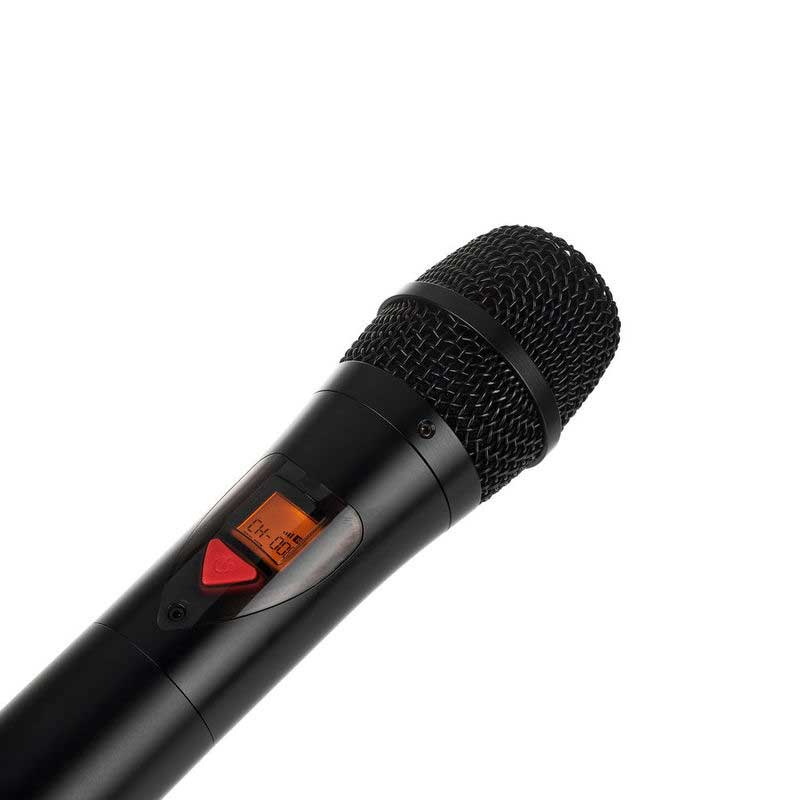 Superlux UK82 UHF wireless set, two hand held transmitters