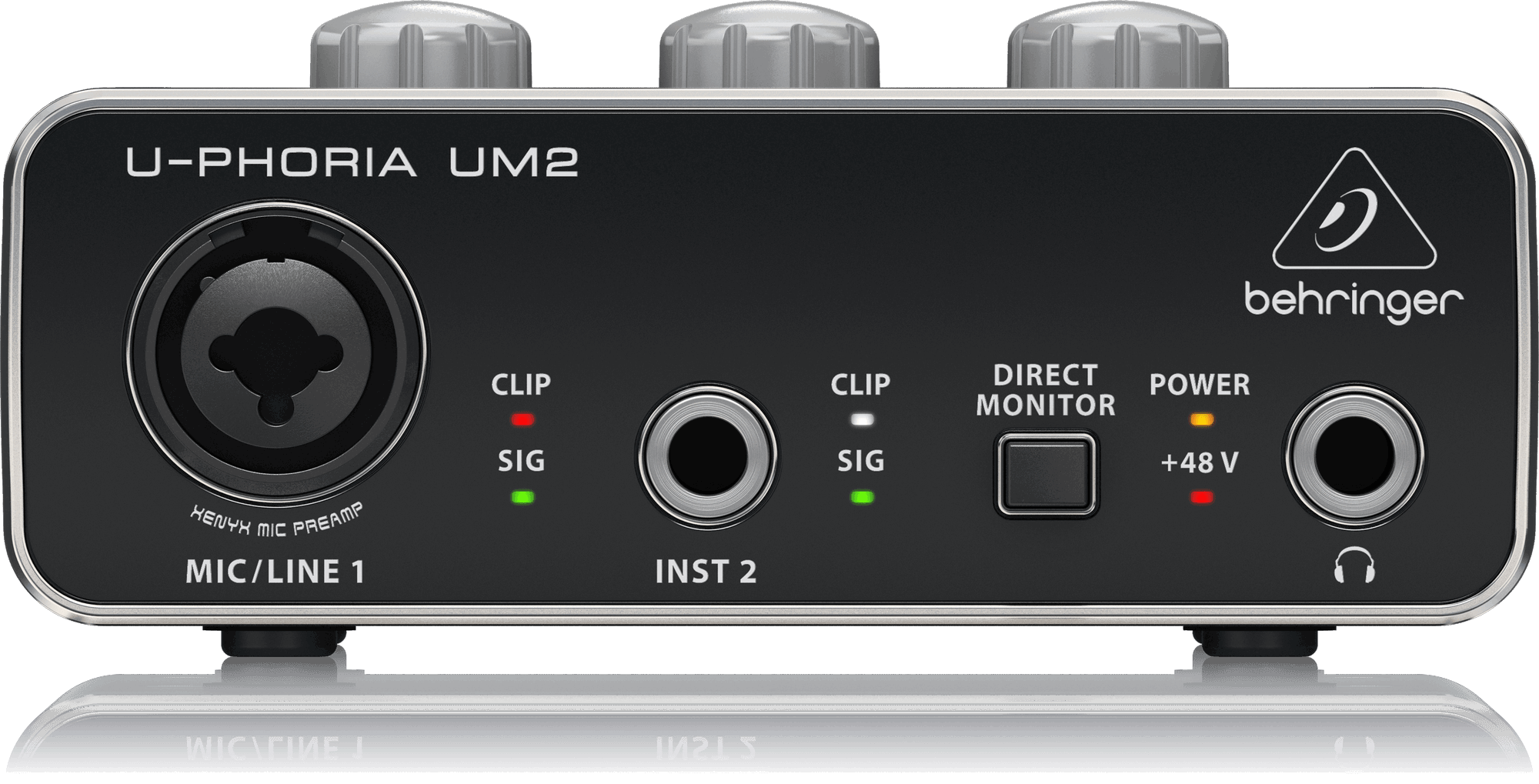 Behringer U-Phoria UM-2 USB Audio Interface (UM2 / UM 2) | BEHRINGER , Zoso Music