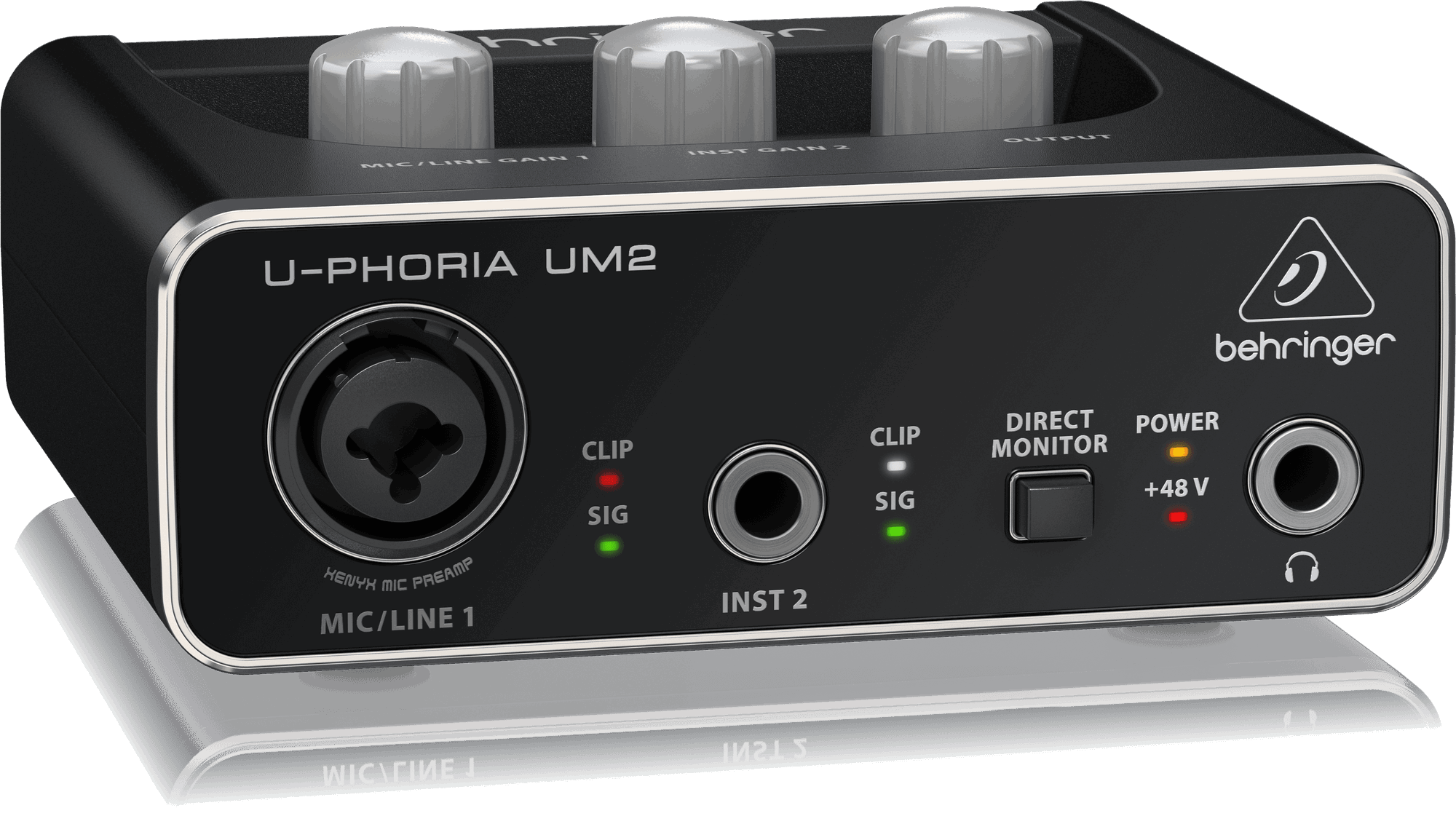 Behringer U-Phoria UM-2 USB Audio Interface (UM2 / UM 2) | BEHRINGER , Zoso Music