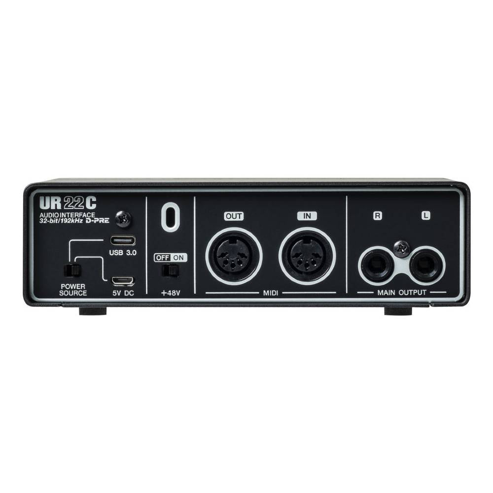 Yamaha Steinberg UR22C Recording Pack |  YAMAHA PRO AUDIO |  RECORDING PACKAGE |  Zoso Music