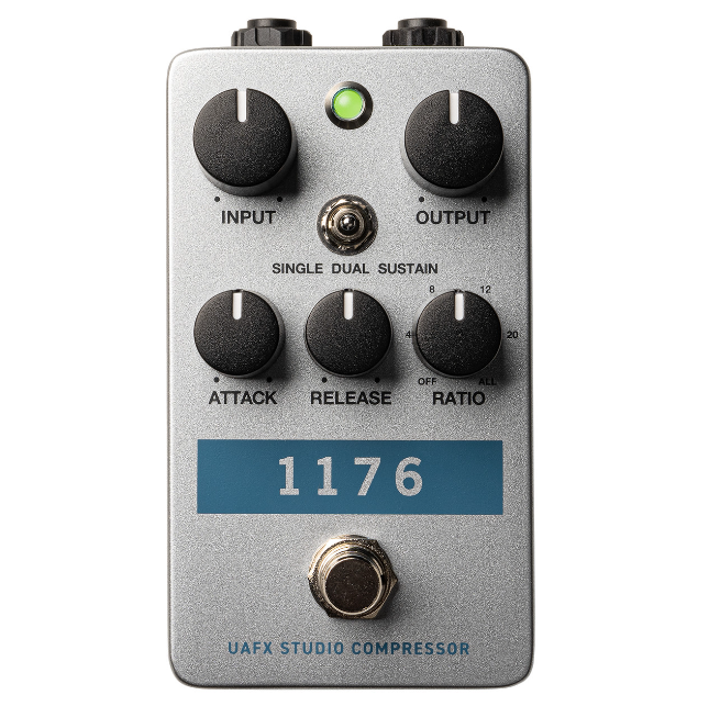 Universal Audio UAFX 1176 Studio Compressor Pedal | Zoso Music Sdn Bhd
