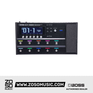 BOSS GT1000 MULTI-EFFECTS GUITAR PEDAL | BOSS , Zoso Music