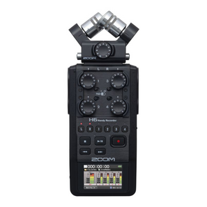 Zoom H6 (Black) – 6 Track Audio Recorder |  ZOOM |  AUDIO RECORDER |  Zoso Music