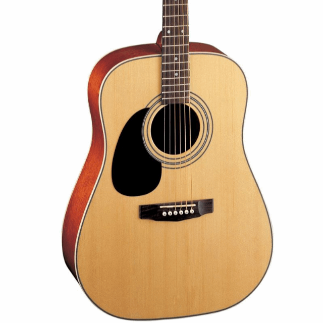 Cort AD-880 Left Handed Acoustic Guitar With Bag Natural Satin | CORT , Zoso Music