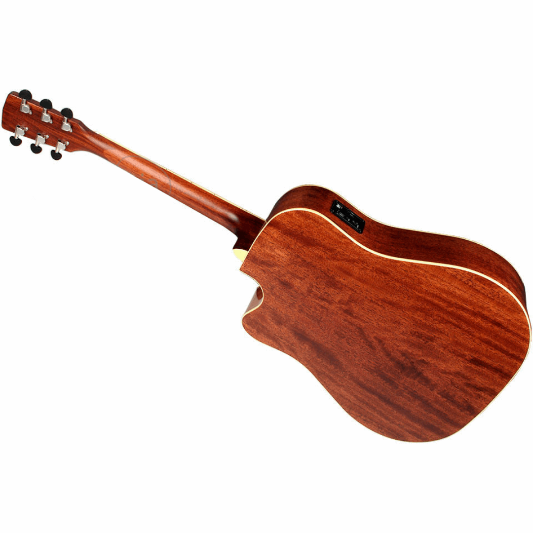 Cort AD880Ce/Ns Acoustic Guitar W/Eq With Bag Natural Satin Color | CORT , Zoso Music