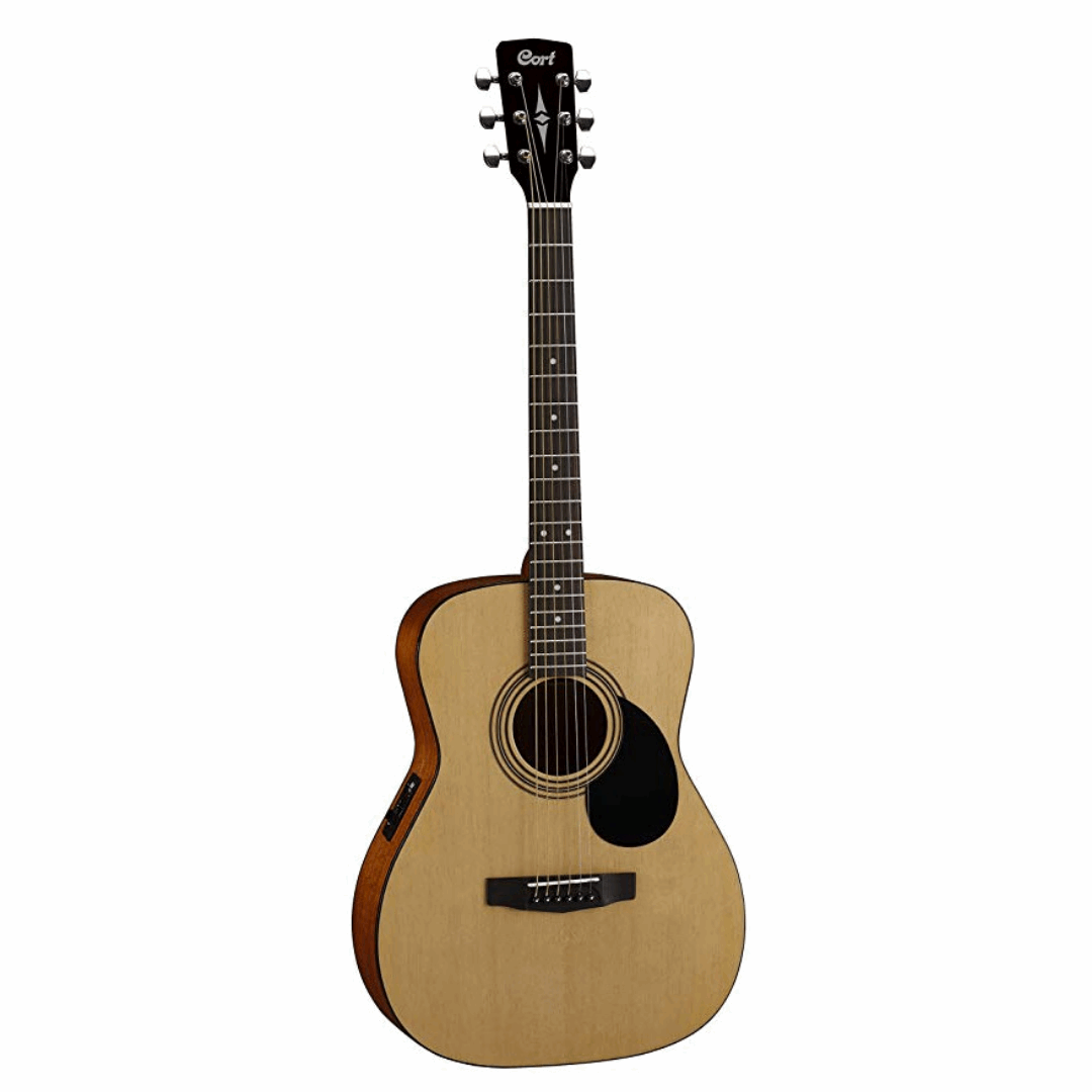 Cort AF510 Acoustic Guitar With Bag Open Pore | CORT , Zoso Music