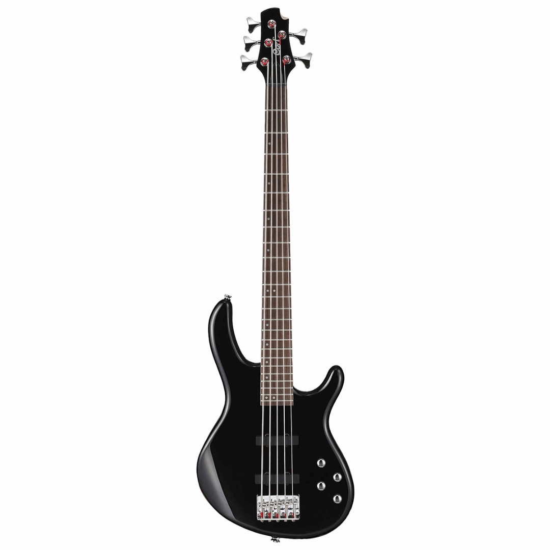 Cort Action V Plus 5-String Electric Bass Guitar With Bag Black | CORT , Zoso Music