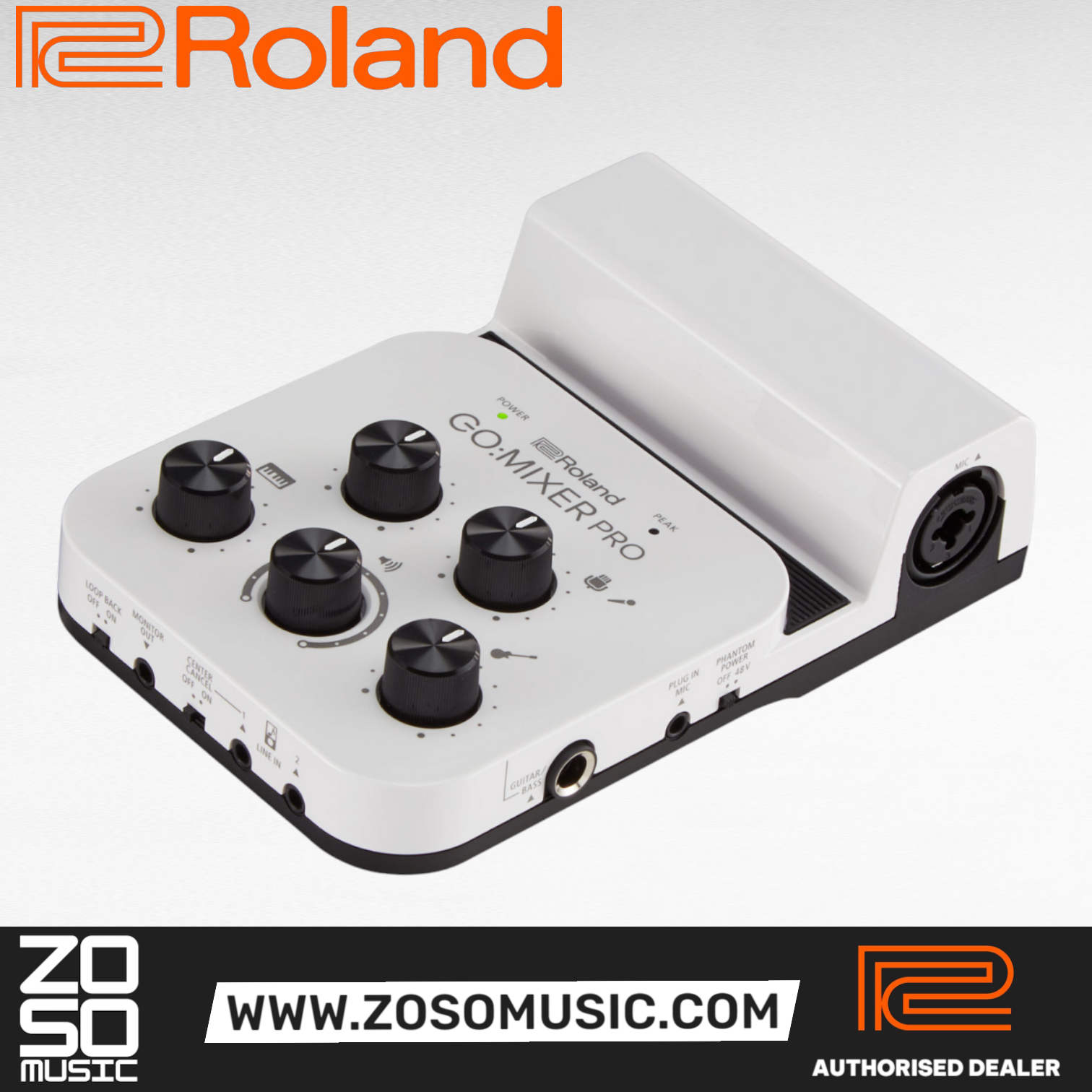 Roland GO:MIXER PRO Smartphone Audio Line Mixer (GO MIXER PRO), ROLAND, AUDIO INTERFACE, roland-audio-interface-gomixerpro, ZOSO MUSIC SDN BHD