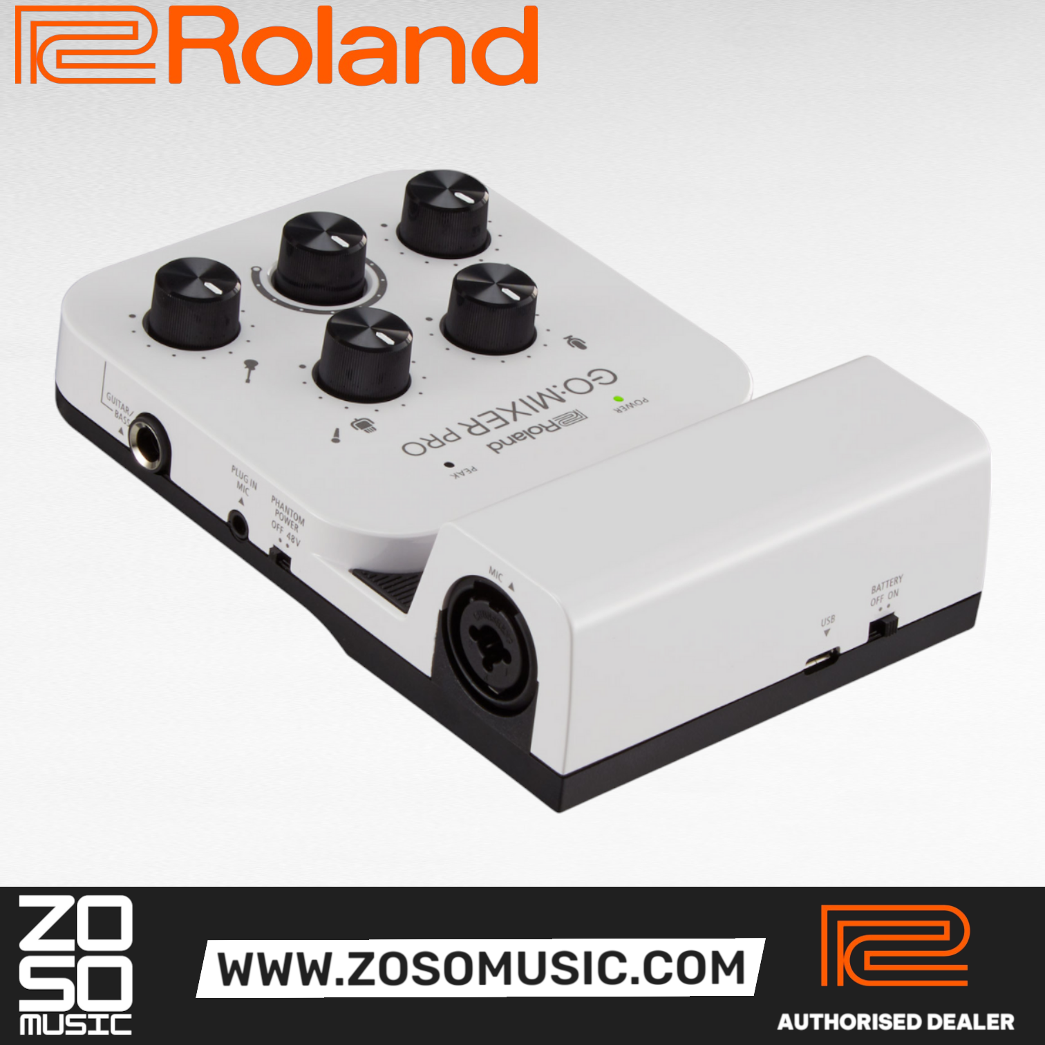 Roland GO:MIXER PRO Smartphone Audio Line Mixer (GO MIXER PRO), ROLAND, AUDIO INTERFACE, roland-audio-interface-gomixerpro, ZOSO MUSIC SDN BHD