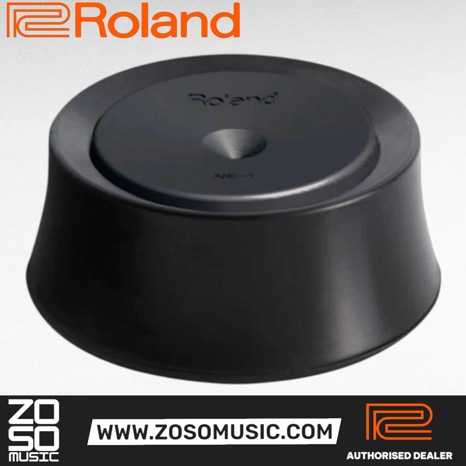Roland NE-1 Noise Eater Isolation Foot (NE1), ROLAND, DRUM ACCESSORIES, roland-drum-accessories-ne-1, ZOSO MUSIC SDN BHD