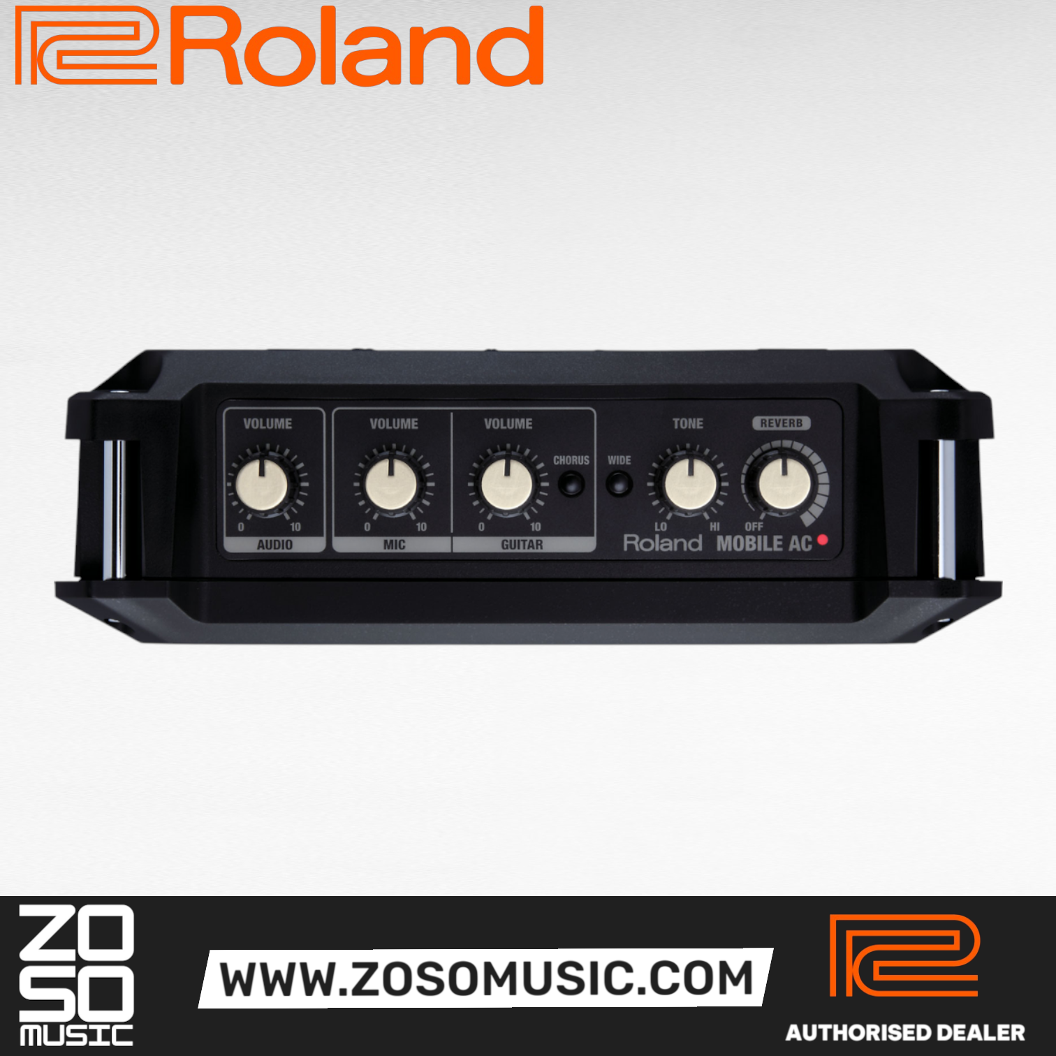 Roland MOBILE AC 5-watt 2x4 Acoustic Combo Amplifier (MOBILE-AC), ROLAND, ACOUSTIC AMPLIFIER, roland-acoustic-amplifier-mobile-ac, ZOSO MUSIC SDN BHD