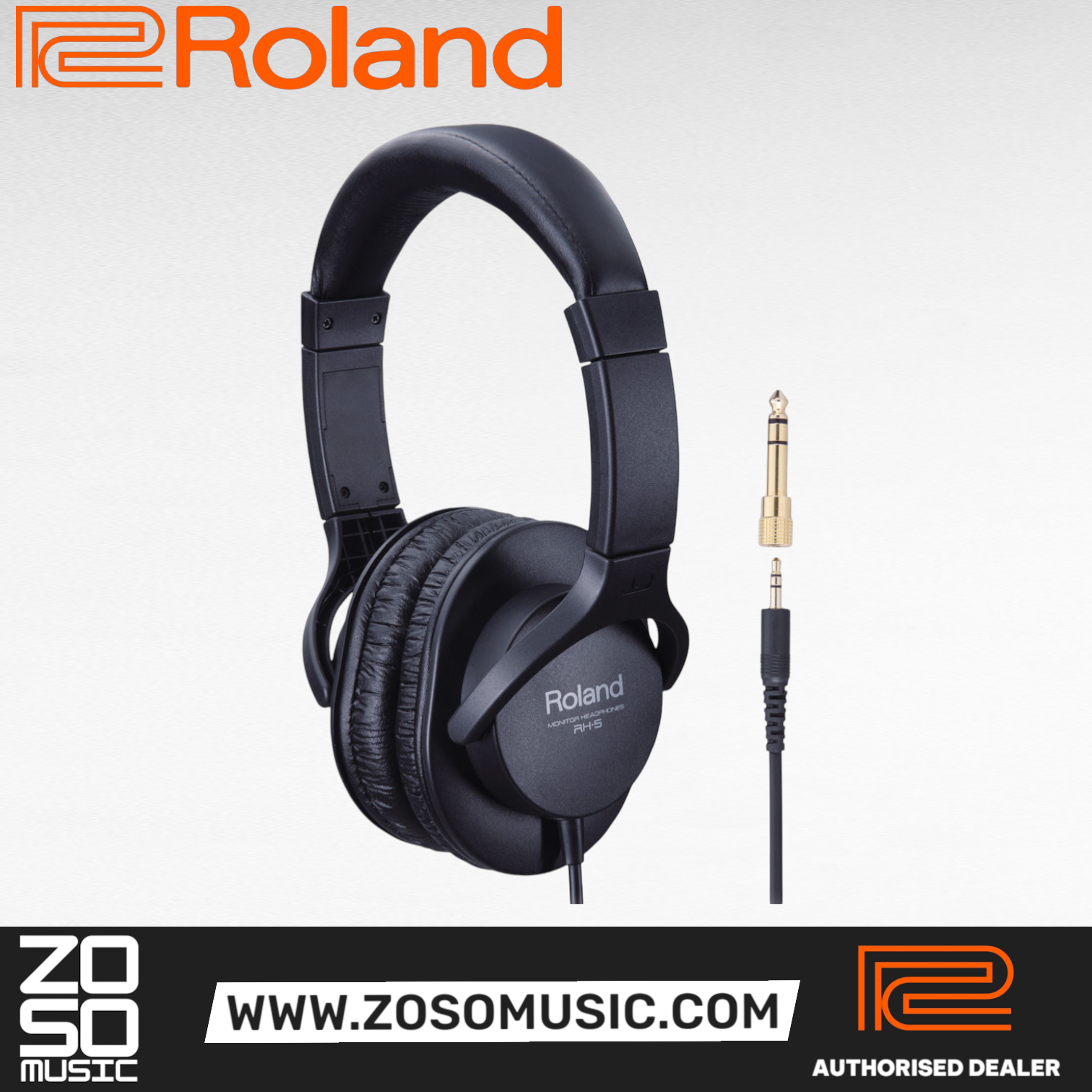 Roland RH-5 Stereo Headphone (RH5), ROLAND, HEADPHONE, roland-headphone-rh-5, ZOSO MUSIC SDN BHD