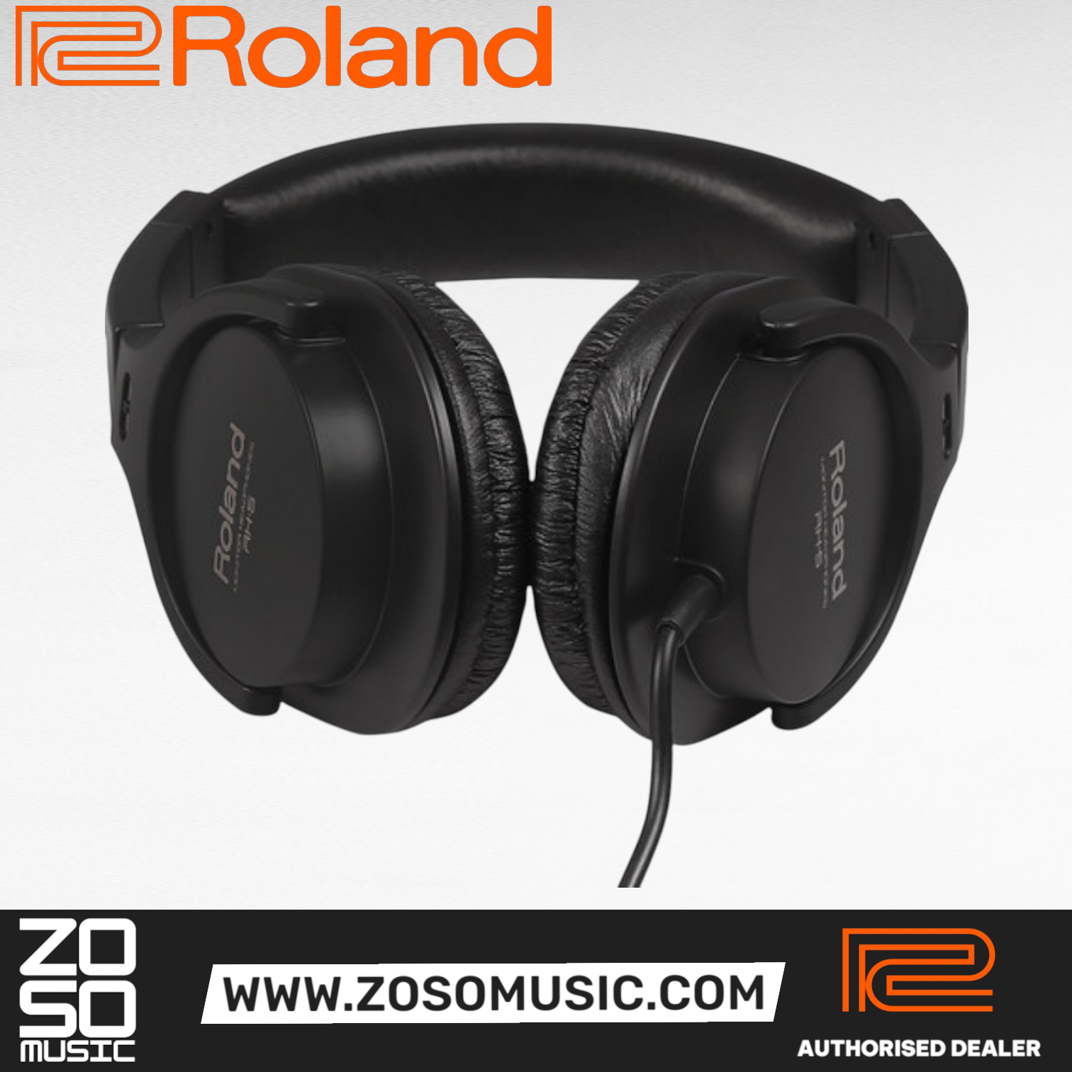 Roland RH-5 Stereo Headphone (RH5), ROLAND, HEADPHONE, roland-headphone-rh-5, ZOSO MUSIC SDN BHD