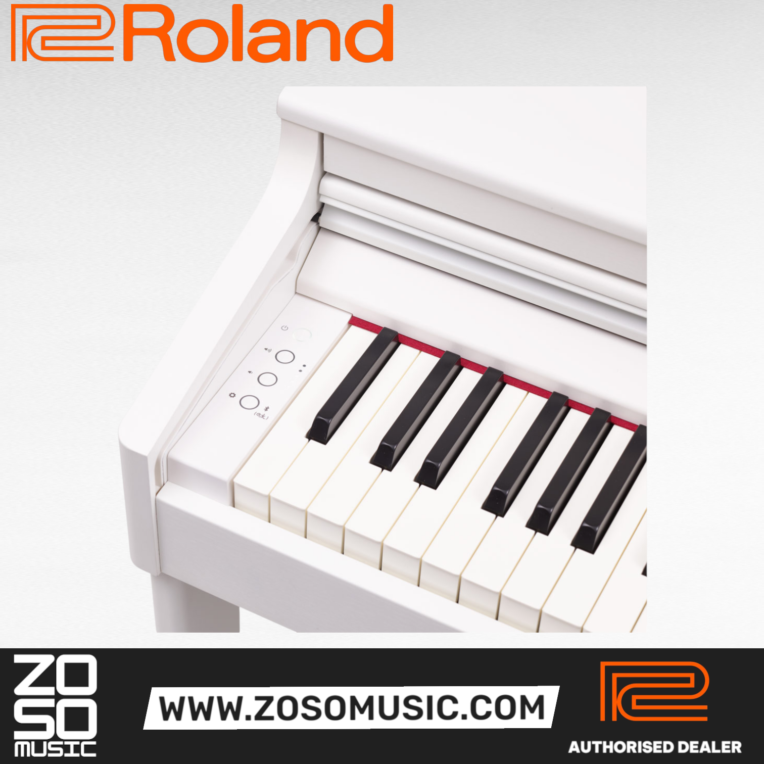 Roland RP-701 88-key Digital Piano - White Finish (RP701 / RP 701), ROLAND, DIGITAL PIANO, roland-digital-piano-rp701wh, ZOSO MUSIC SDN BHD