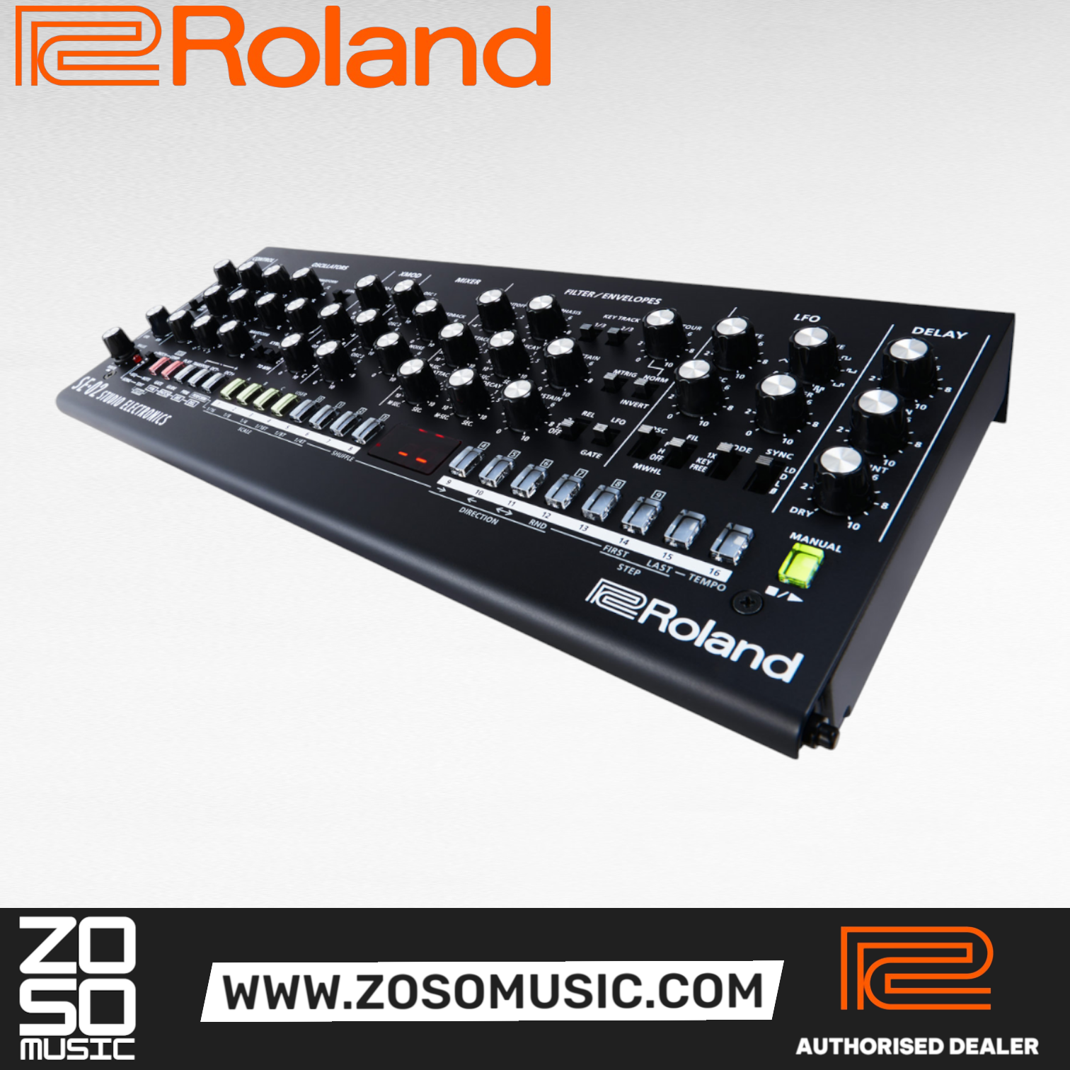 Roland SE-02 Monophonic Analog Synthesizer Module (SE02 SE 02), ROLAND, SYNTHESIZER, roland-synthesizer-se-02, ZOSO MUSIC SDN BHD