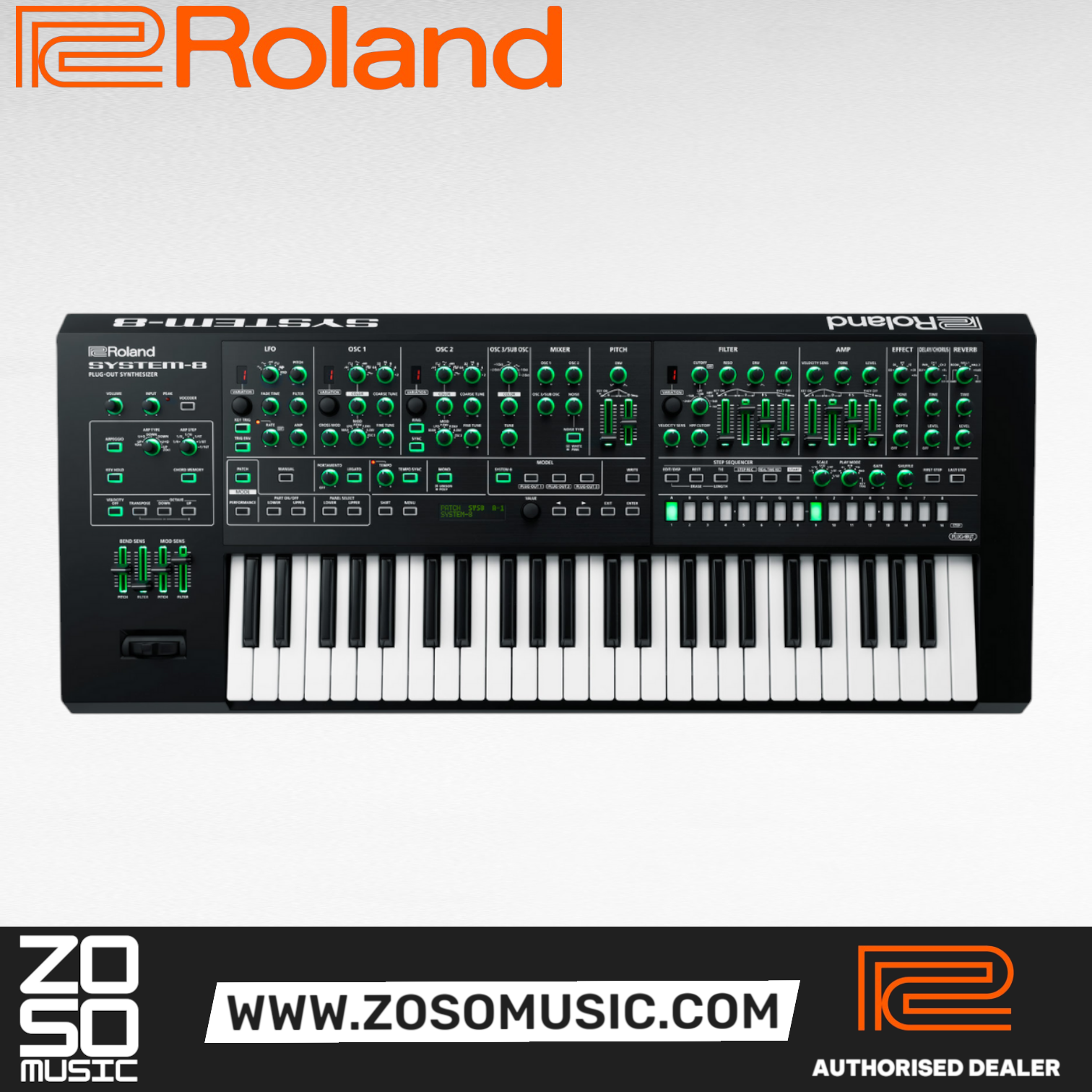 Roland System-8 49-key Plug-Out Synthesizer (System8 / System 8), ROLAND, SYNTHESIZER, roland-synthesizer-system-8, ZOSO MUSIC SDN BHD