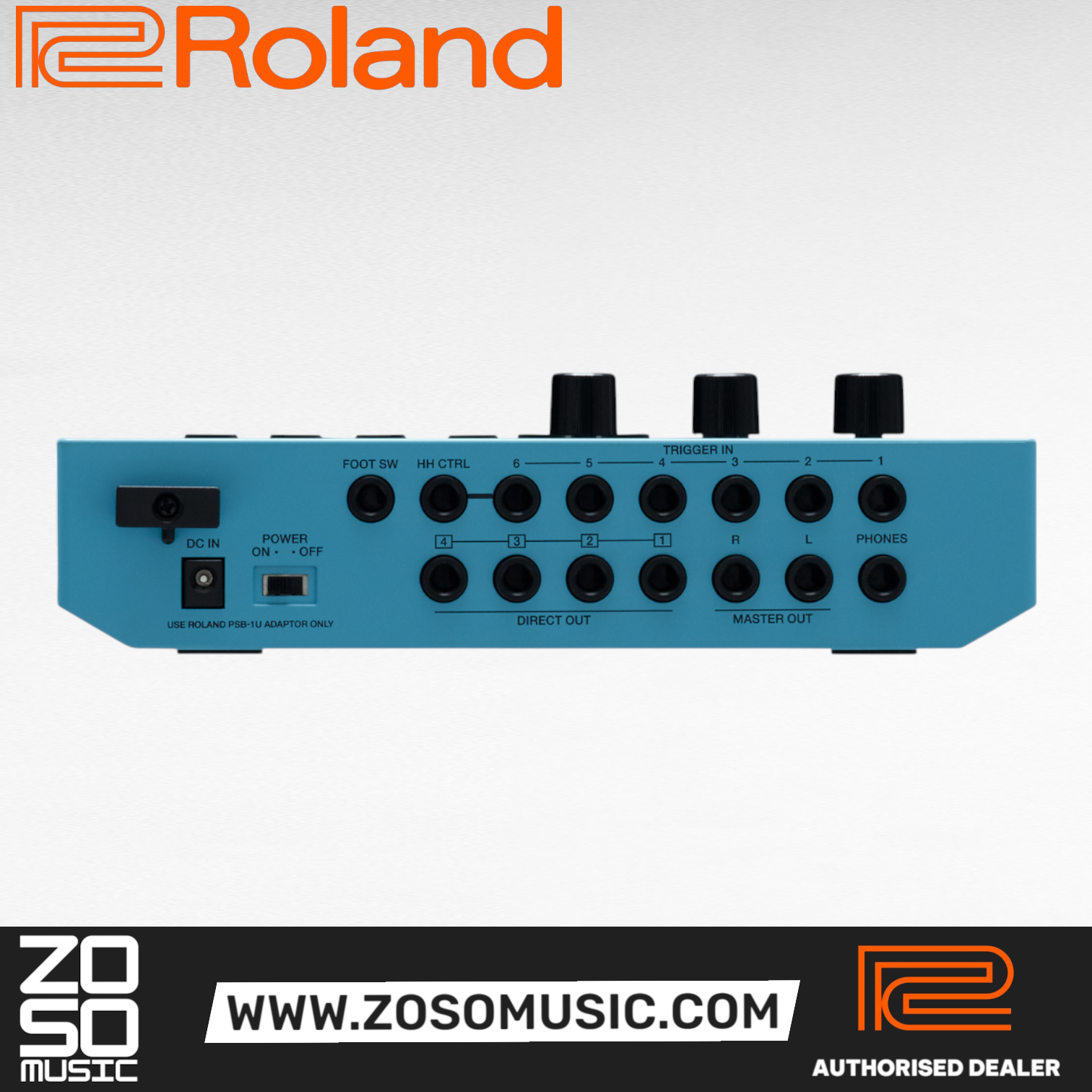 Roland TM-6 Pro Drum Trigger Module (TM6), ROLAND, ELECTRONIC DRUM, roland-electronic-drum-tm-6pro, ZOSO MUSIC SDN BHD