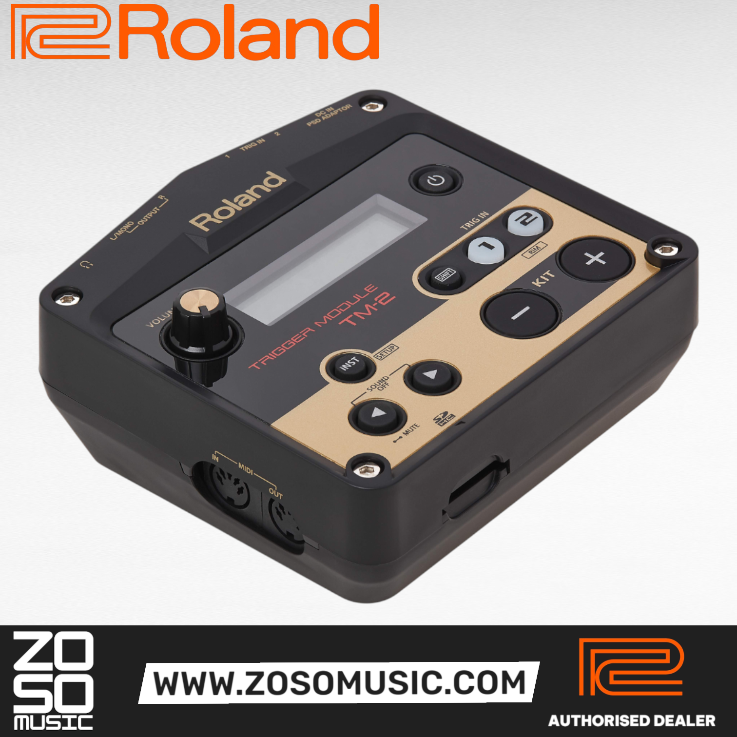 Roland TM-2 Trigger Module (TM2), ROLAND, SOUND MODULE, roland-sound-module-tm-2, ZOSO MUSIC SDN BHD