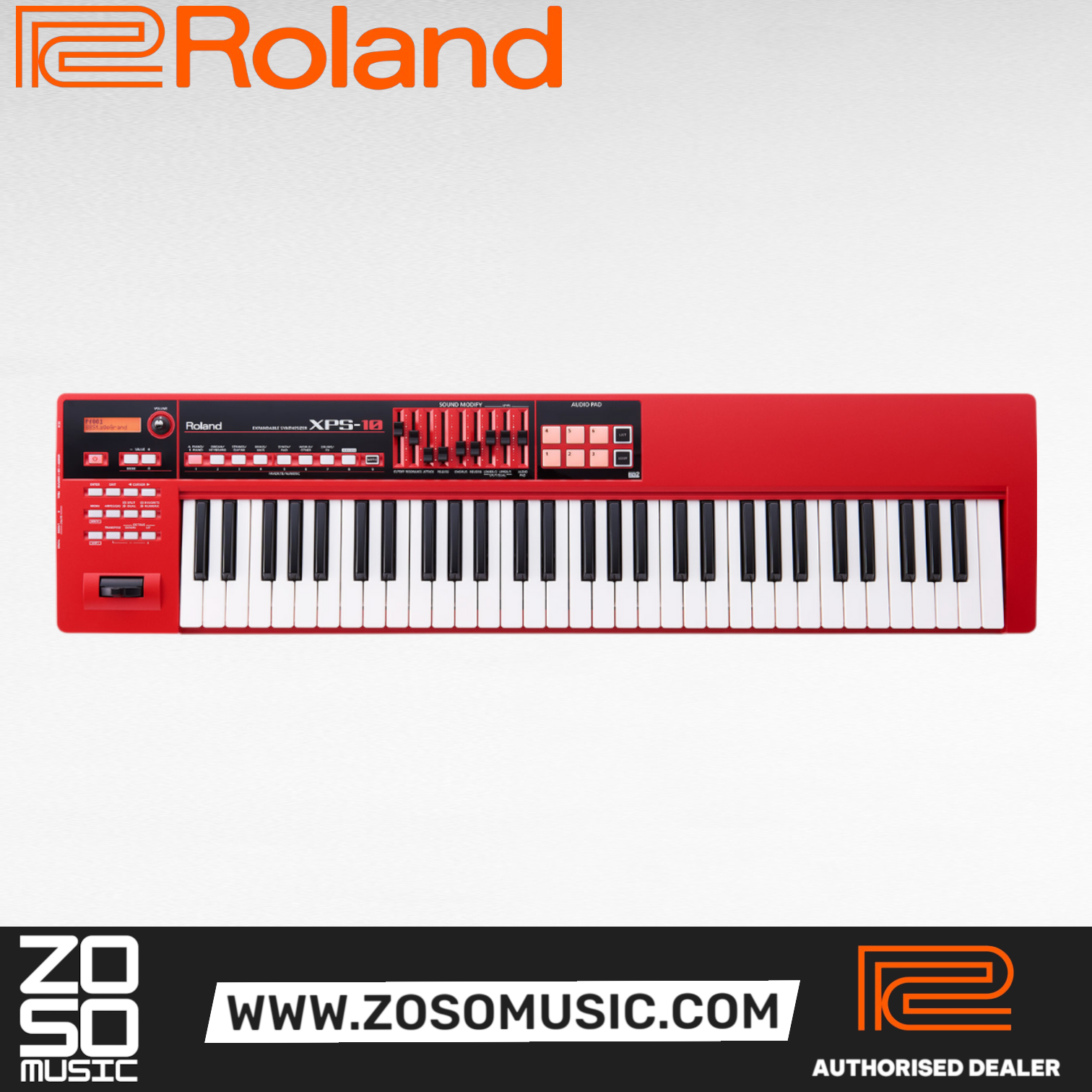 Roland XPS-10 61-Key Expandable Synthesizer - Red with FREE Shipping (XPS10 XPS 10), ROLAND, SYNTHESIZER, roland-synthesizer-xps-10rd, ZOSO MUSIC SDN BHD
