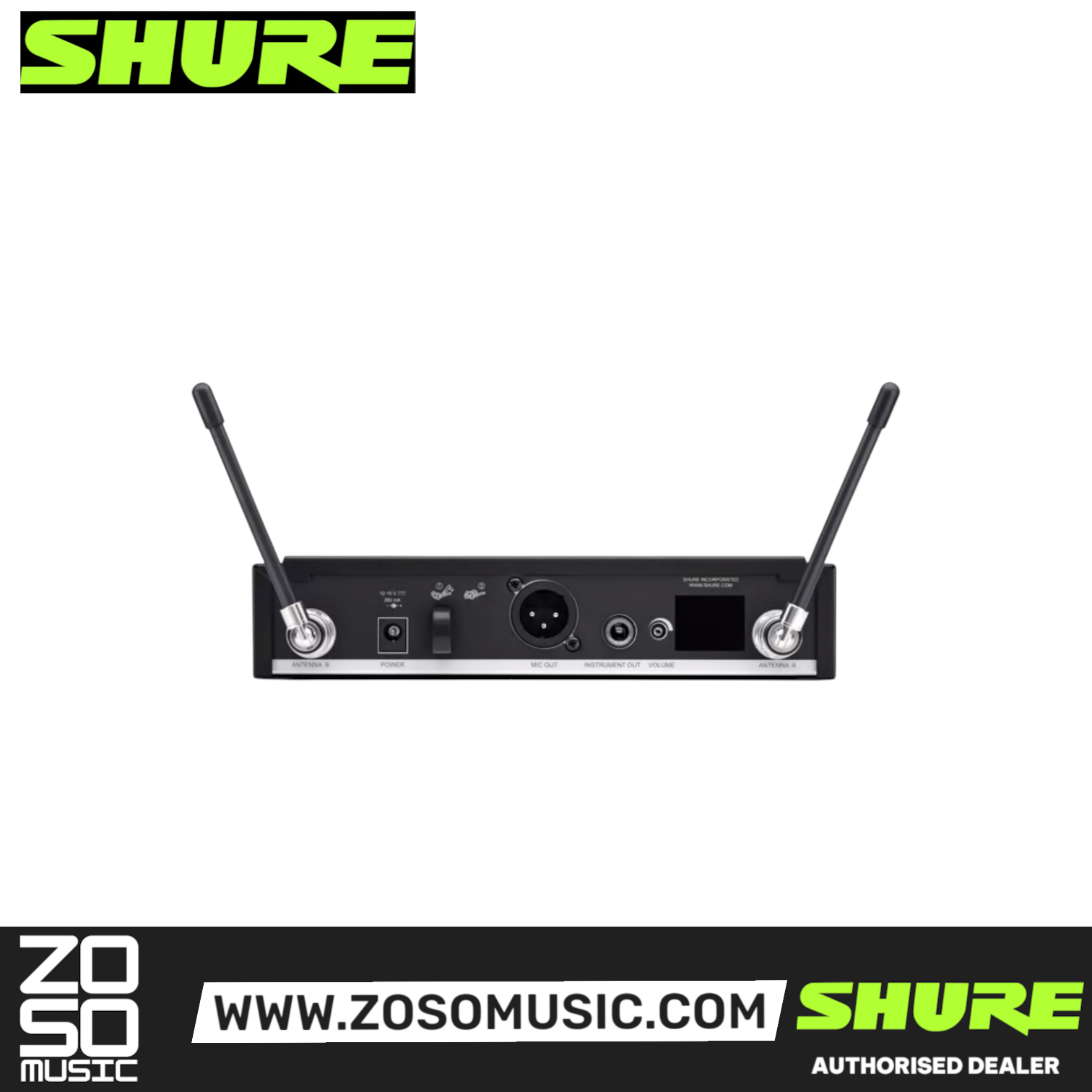 Shure BLX24R/SM58 Handheld Wireless System, BLX4R Wireless Transmitter & BLX2/SM58 Handheld Transmitter with Free Gator GM-1W Wireless Bag, SHURE, WIRELESS MICROPHONE SYSTEM, shure-wireless-microphone-system-blx24r-sm58, ZOSO MUSIC SDN BHD