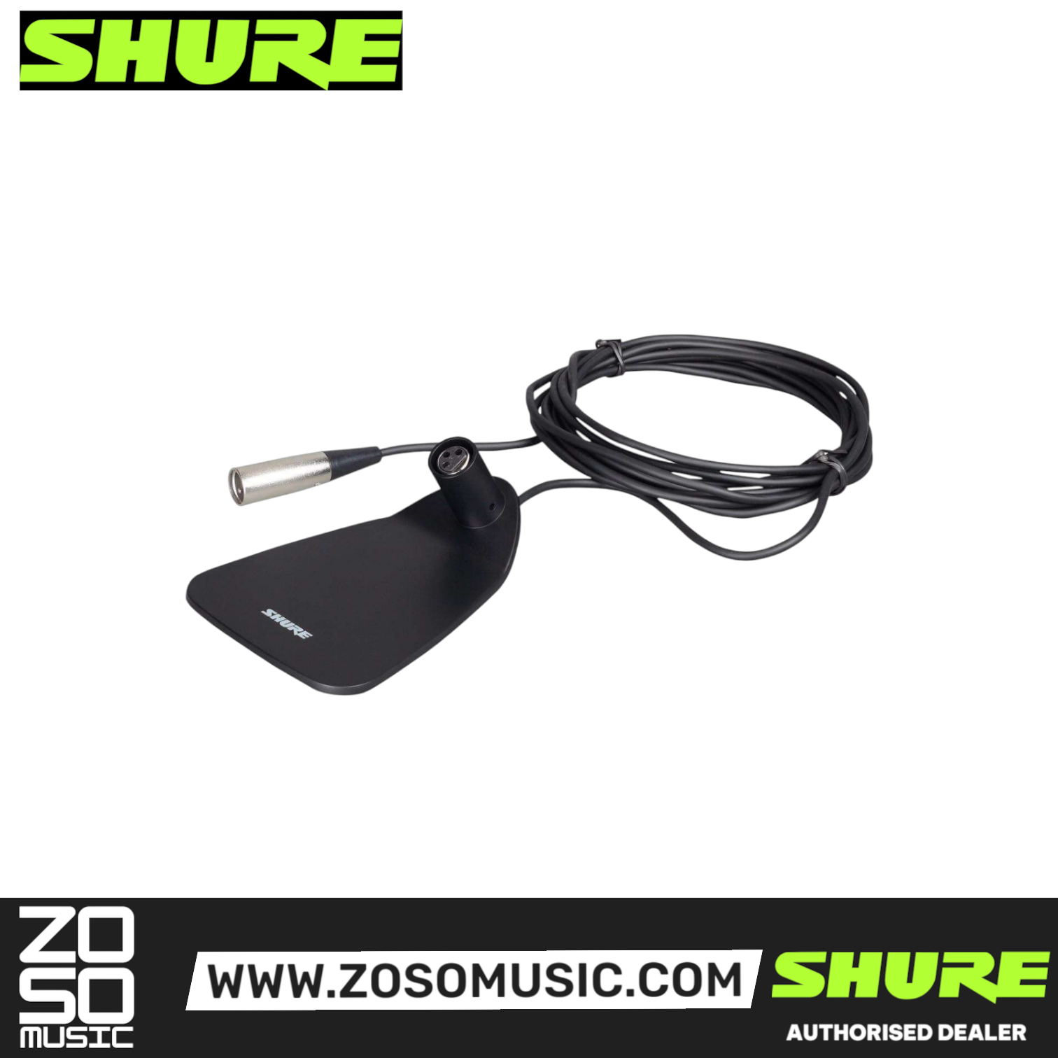 Shure CVD-B Desktop base for Centraverse 12" and 18" Gooseneck Microphone (CVDB / CVD B) , SHURE, MICROPHONE, shure-microphone-cvd-b, ZOSO MUSIC SDN BHD