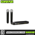 Shure BLX288/PG58 Dual Channel Wireless Handheld Microphone System, BLX88 Dual-Channel Wireless Receiver & (2) BLX2/PG58 Handheld Transmitters with Free Gator GM-DUALW Dual Wireless System Ba, SHURE, WIRELESS MICROPHONE SYSTEM, shure-wireless-microphone-system-blx288-pg58, ZOSO MUSIC SDN BHD