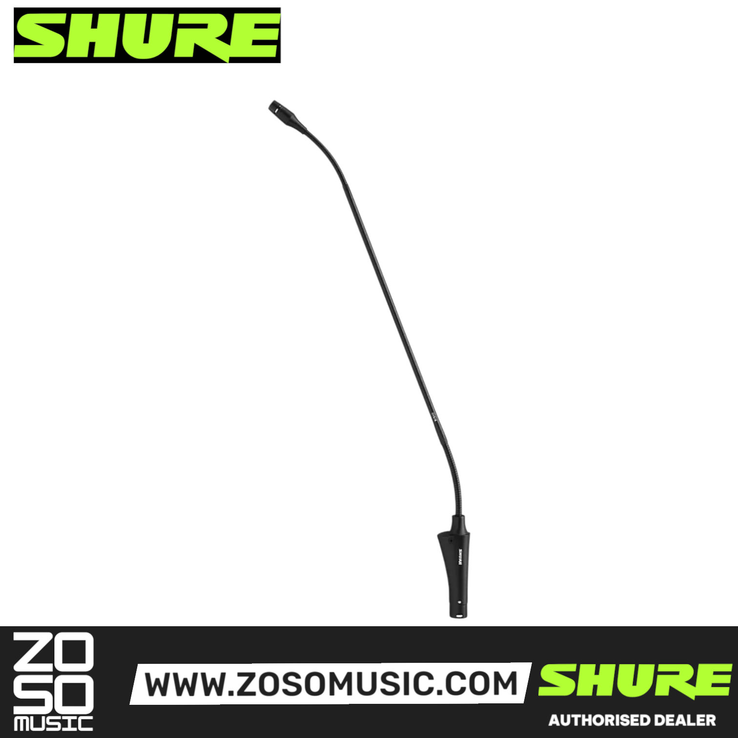 Shure CVG18-B/C Centraverse 18" Gooseneck Condenser Microphone (CVG18), SHURE, MICROPHONE, shure-microphone-cvg18-b-c, ZOSO MUSIC SDN BHD