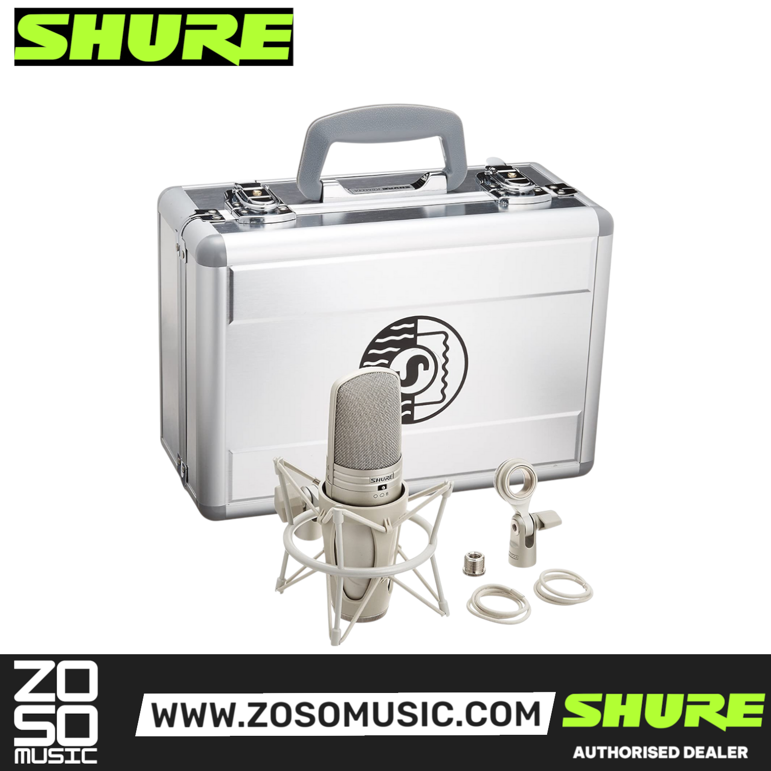 Shure KSM44A/SL Large Diaphragm Condenser Microphone (KSM44A-SL / KSM44ASL / KSM44A SL), SHURE, MICROPHONE, shure-microphone-ksm44a-sl, ZOSO MUSIC SDN BHD