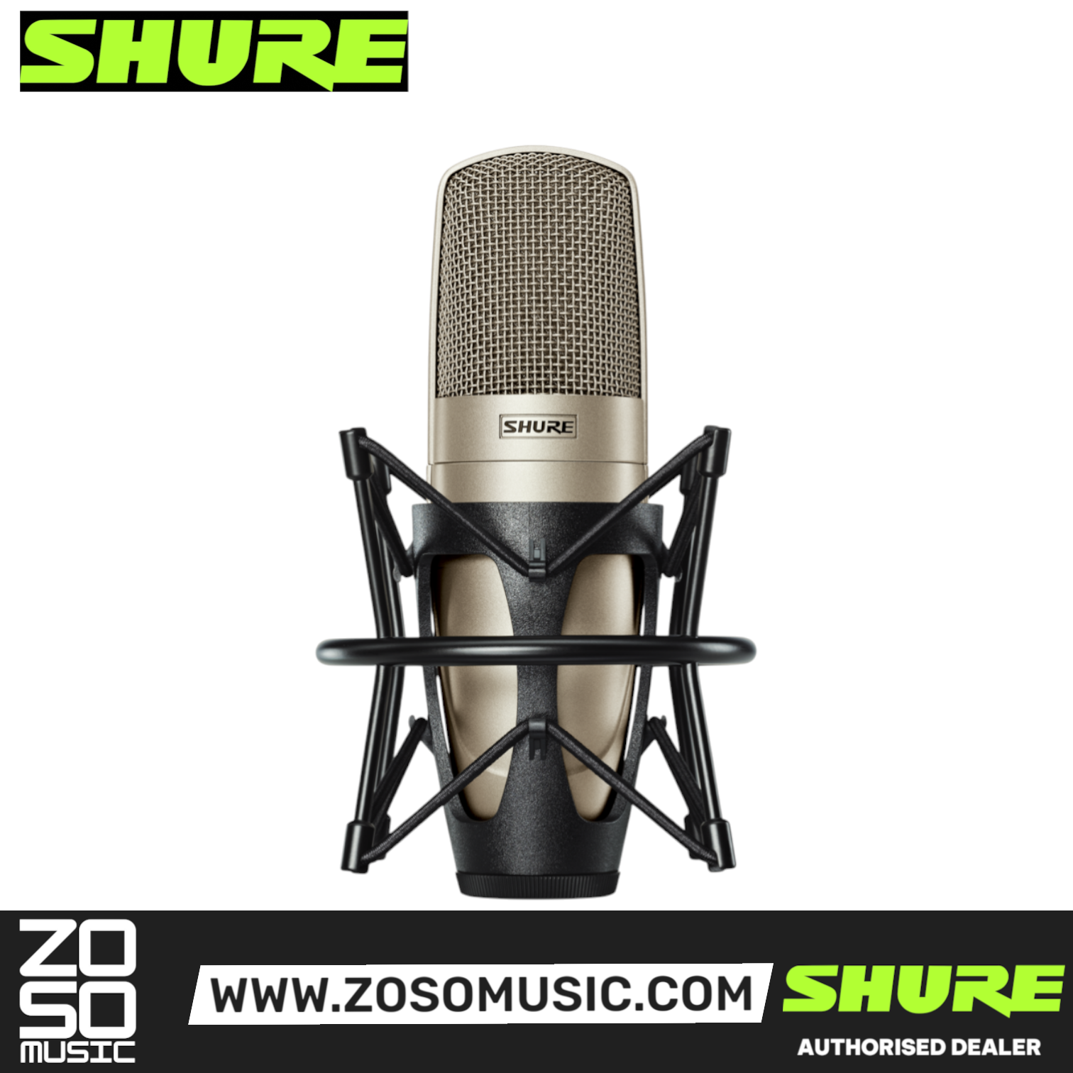 Shure KSM32/SL Large Diaphragm Condenser Microphone (KSM32-SL / KSM32SL / KSM32 SL), SHURE, MICROPHONE, shure-microphone-ksm32-sl, ZOSO MUSIC SDN BHD