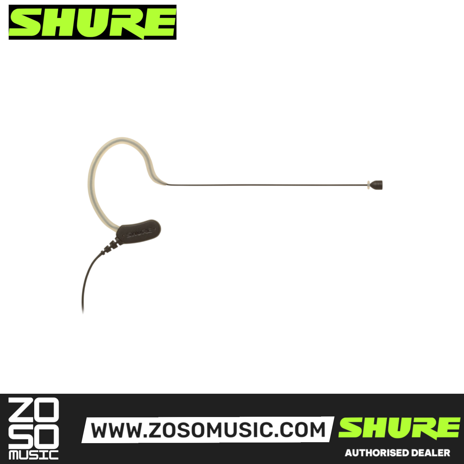 Shure MX153B/O Omnidirectional Earset Microphone for Shure Wireless - Black (MX153 / MX-153), SHURE, WIRELESS MICROPHONE SYSTEM, shure-wireless-microphone-system-mx153b-o-tqg, ZOSO MUSIC SDN BHD