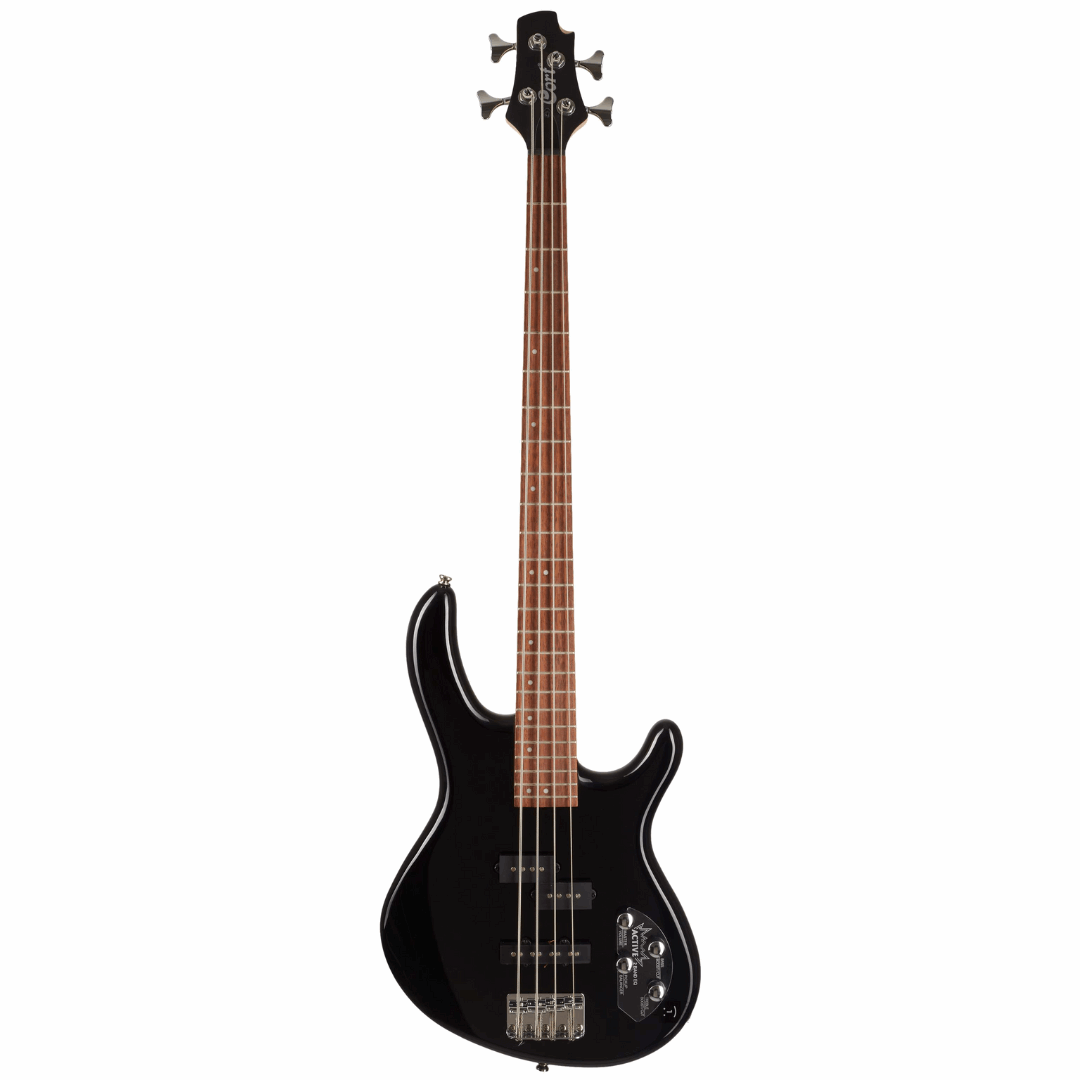 Cort Action Plus 4-String Electric Bass Guitar With Bag Black